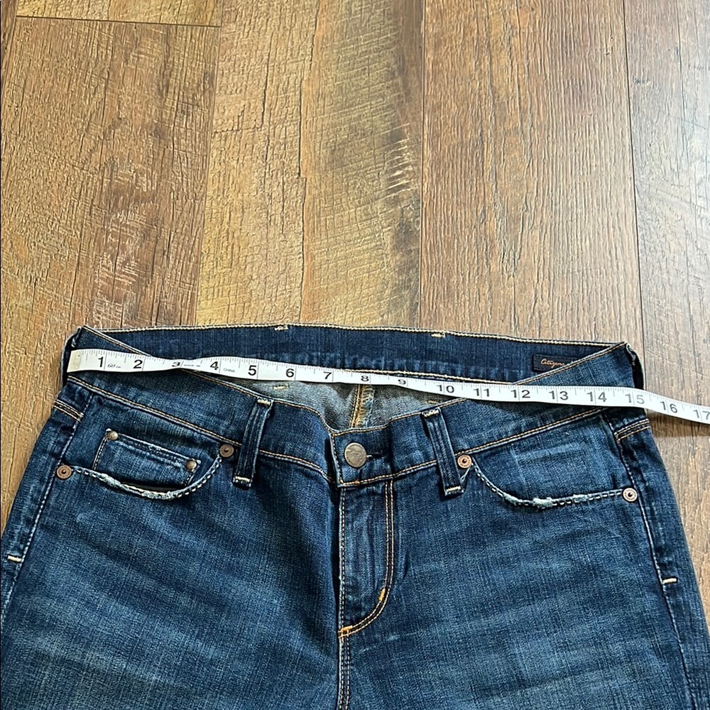 Women’s blue crop jeans - Picture 6 of 9